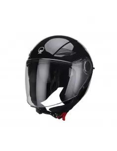 Casco jet vintage Mârkö Boreal crema