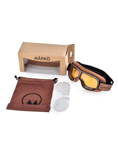 MASQUEB3 GOGGLE REPLICA - MÂRKÖ (Noir) MASQUEB3 GOGGLE REPLICA - MÂRKÖ (Noir)