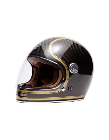 Full Moon Carbon Full-face Helmet gold