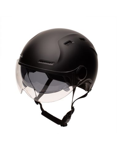 Casque Demi-Jet ELEMENTS (Noir Mat), Mârkö