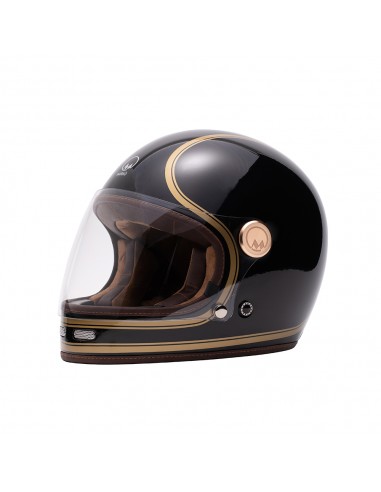 Full Moon Full-face Helmet black/gold